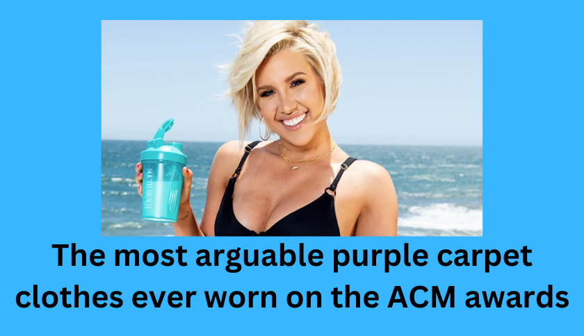The most arguable purple carpet clothes ever worn on the ACM awards